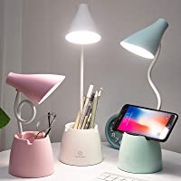 Los mejores  - Lampara escritorio- Flexo LED Escritorio con 3 Modos de Iluminación y 10 Niveles de Brillo- Rotación Regulable de 360…
